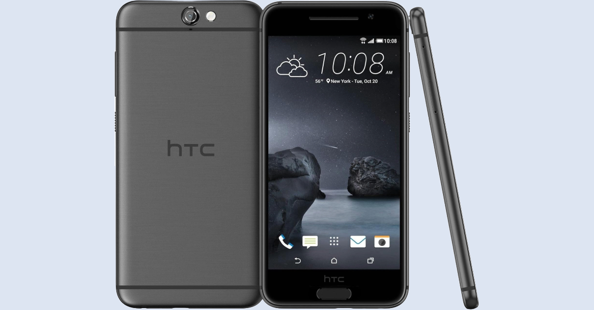 2015's HTC One A9 Smartphone in Deep Garnet.